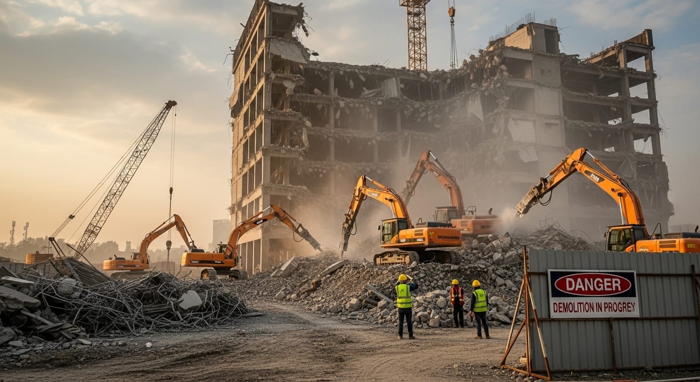 Complete Site Demolition Services by Kassidy Asbestos Removal & Demolition